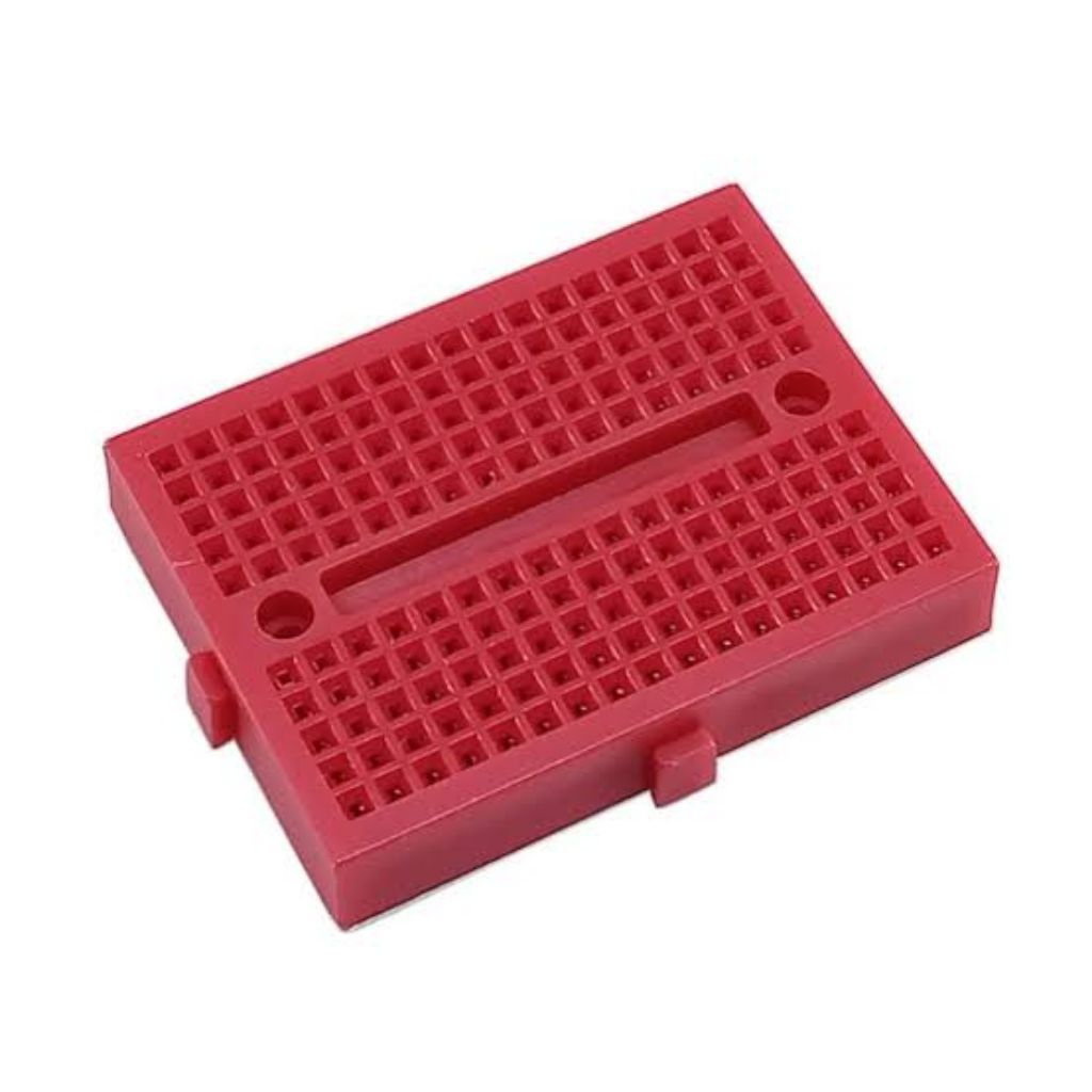 BreadBoard SYB - 170 170 Titik Mini Project Board Merah