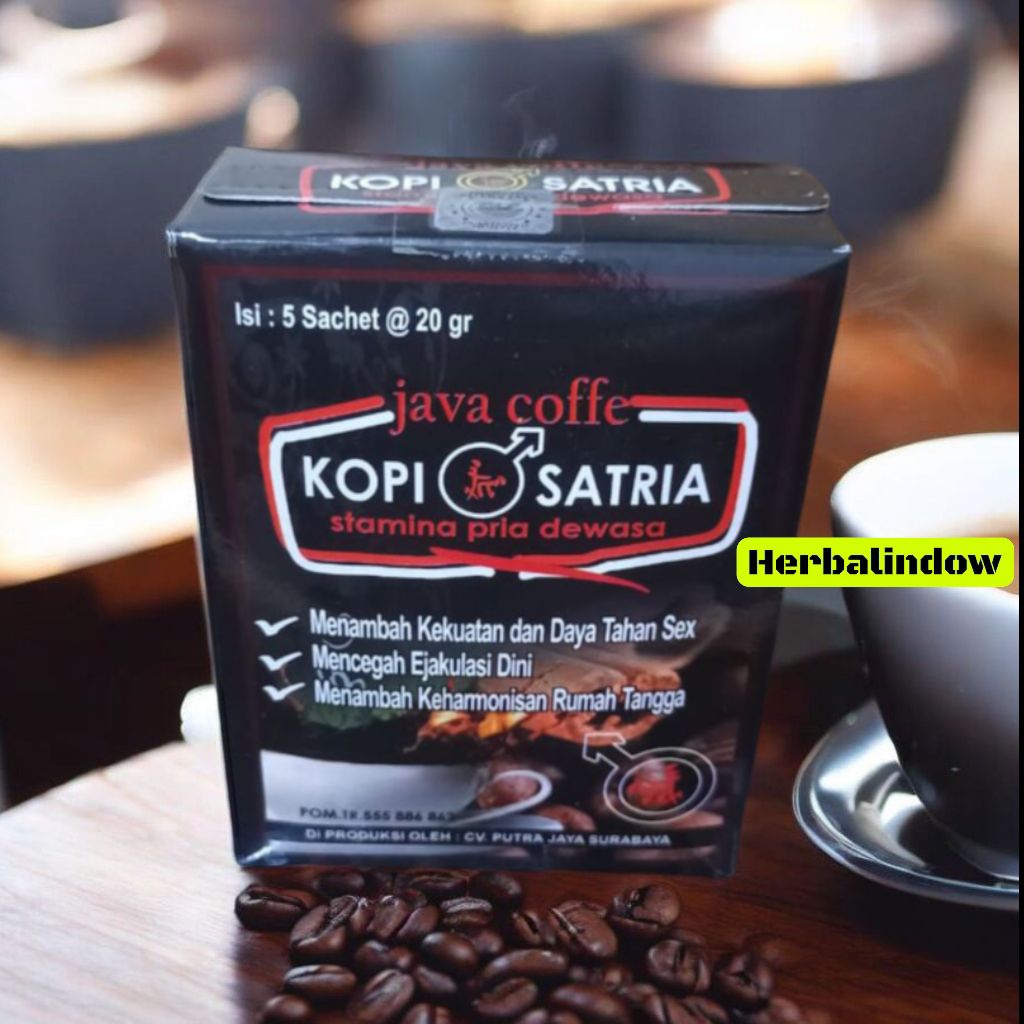 KS- KOPI SATRIA ORIGINAL 100% /1 Box Isi 5 Sachet