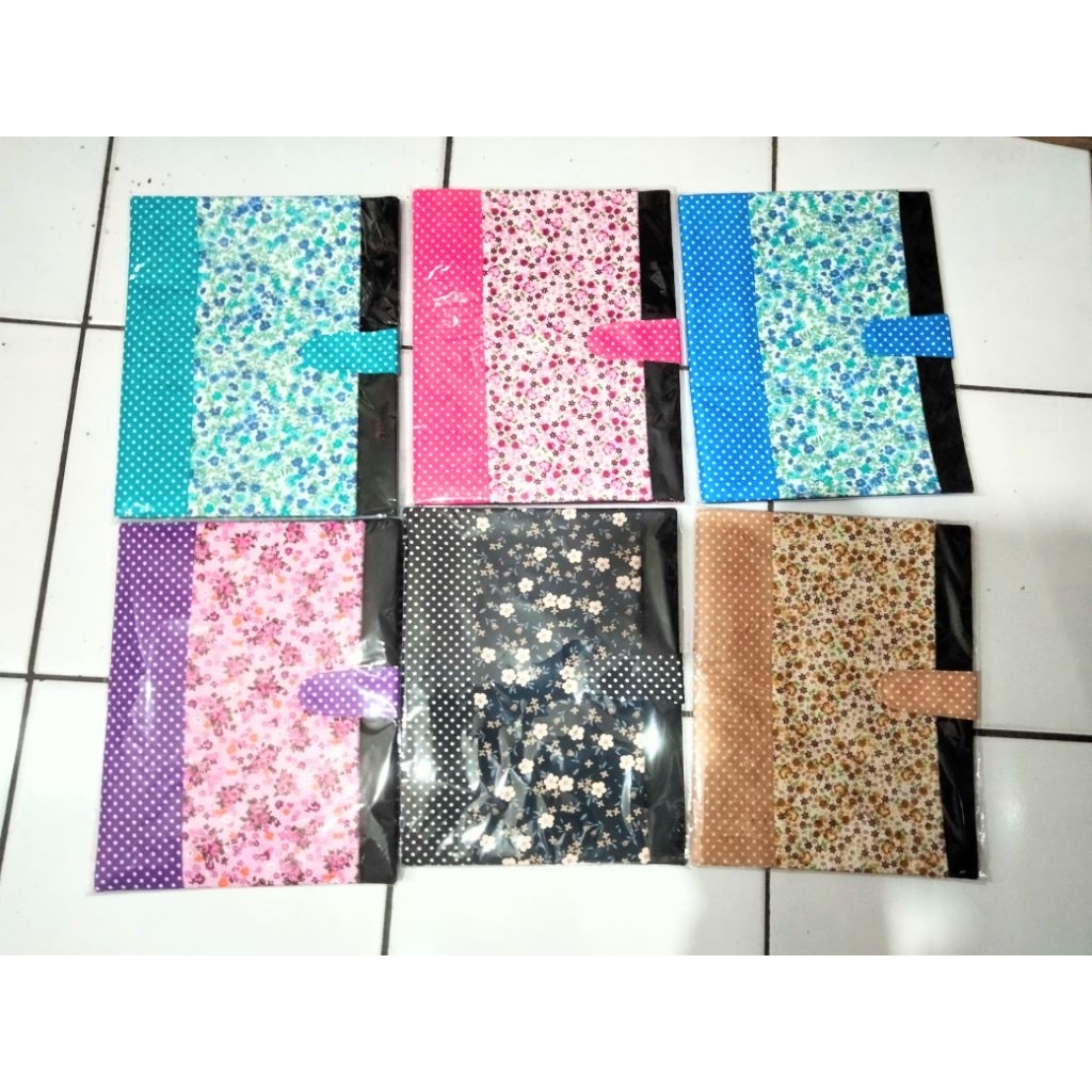 Cover Al Quran kain A4 Sampul Al-Quran ekslusif besar Al-Qur'an etnik