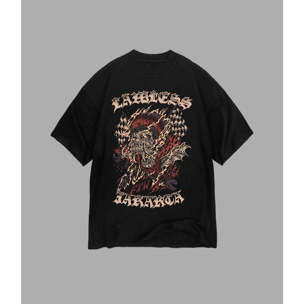 Tshirt Lawless Jakarta - FTW