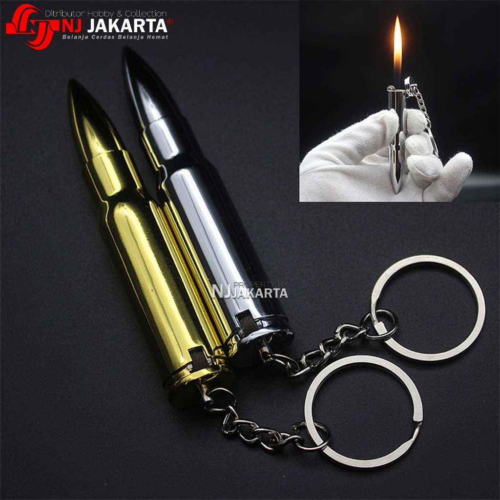 korek api gas model peluru