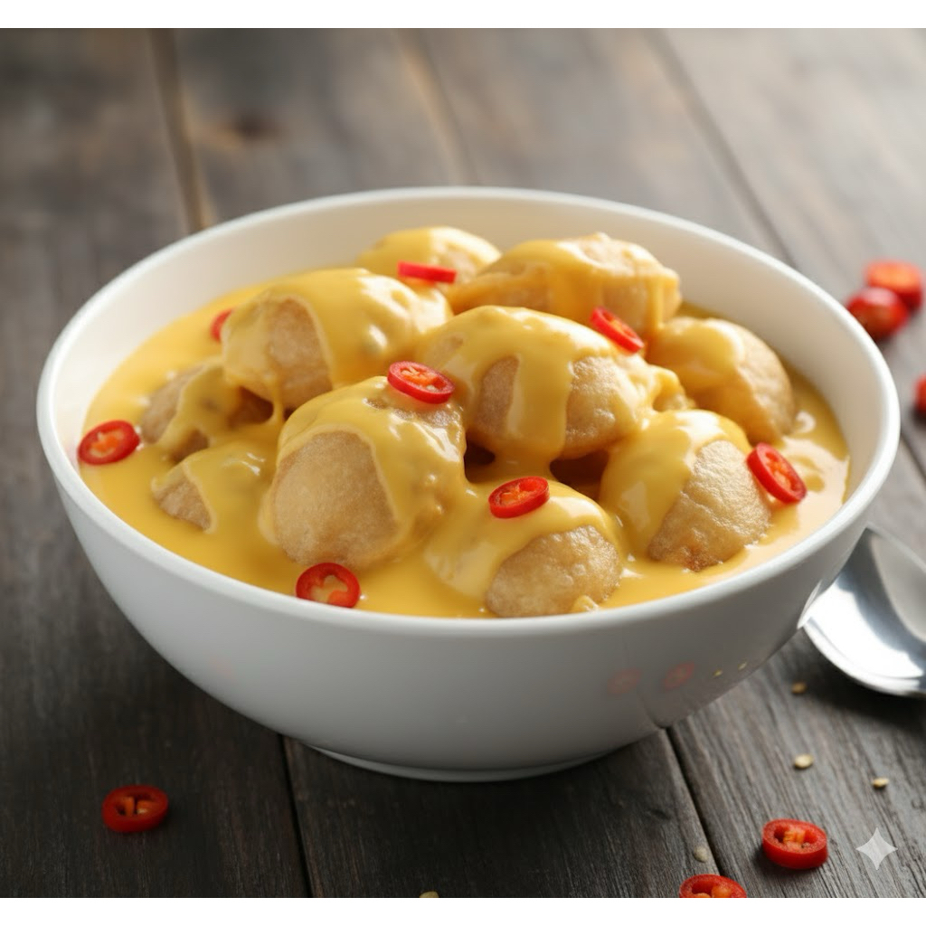 CIRENG HAMIDUN KUAH SUSU CIRENG ISI AYAM MINI ISI