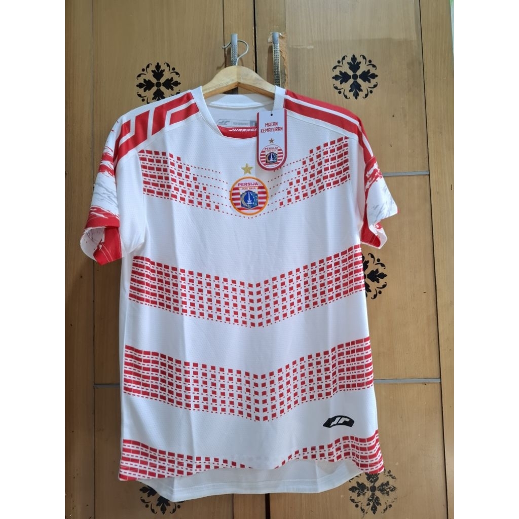 (S) JERSEY PERSIJA PREMATCH WHITE ORIGINAL 2025