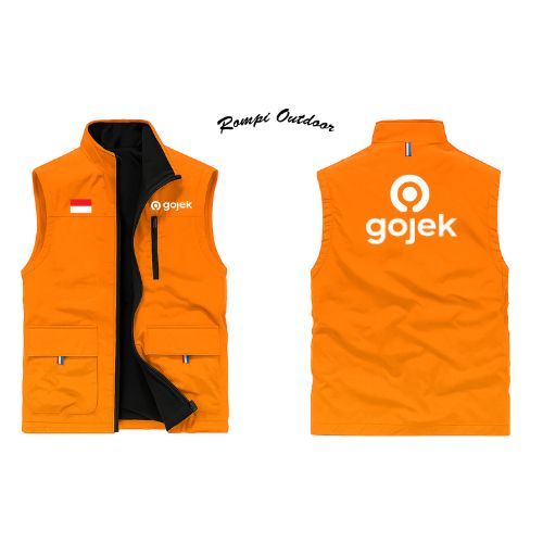 Rompi Gojek Rompi Outdoor Gojek, Rompi Ojol Terbaru, Rompi Ojol Trend, Rompi Ojol Terkeran Berbagai 