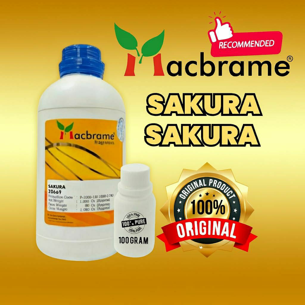 100ml Bibit Parfum Laundry Sakura Original Macbrame