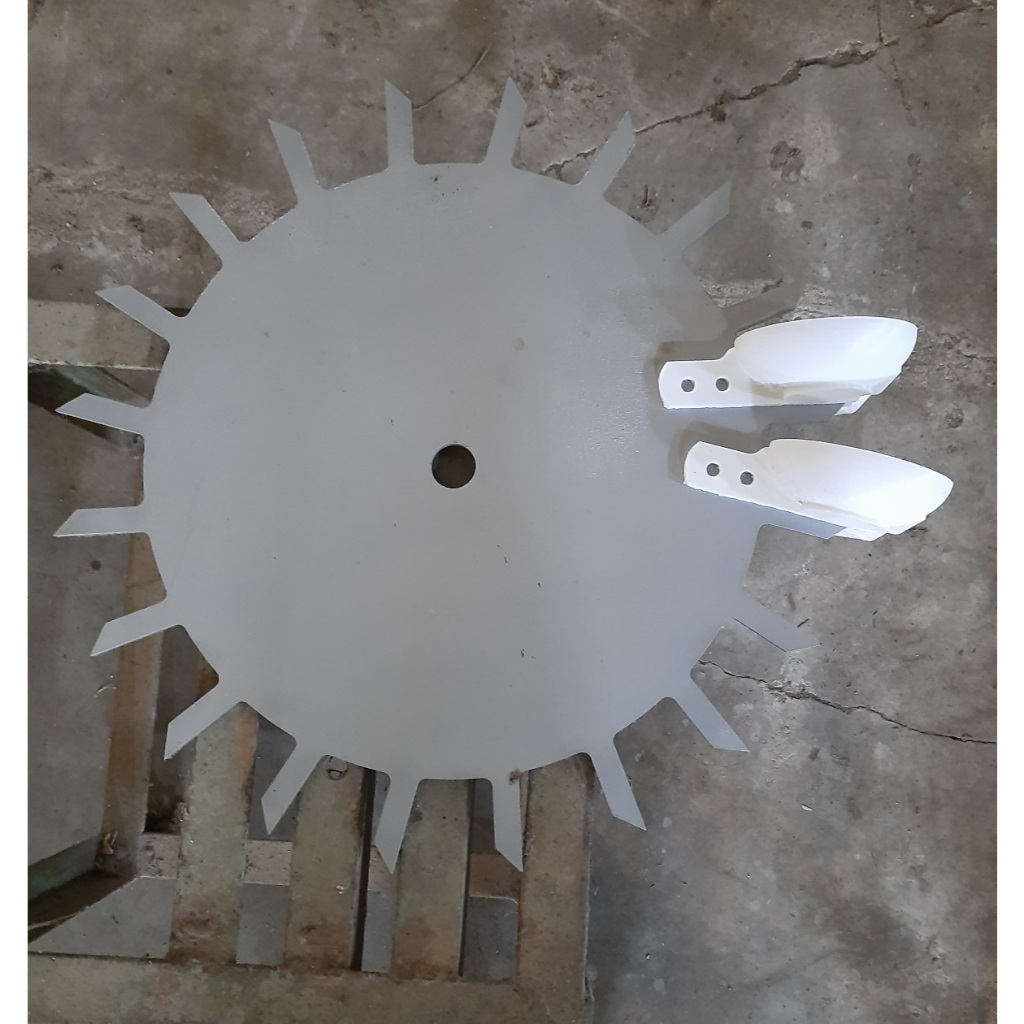 Turbin Pelton 20 Bucket, Lebar bucket 100 mm, Diameter 50 Cm