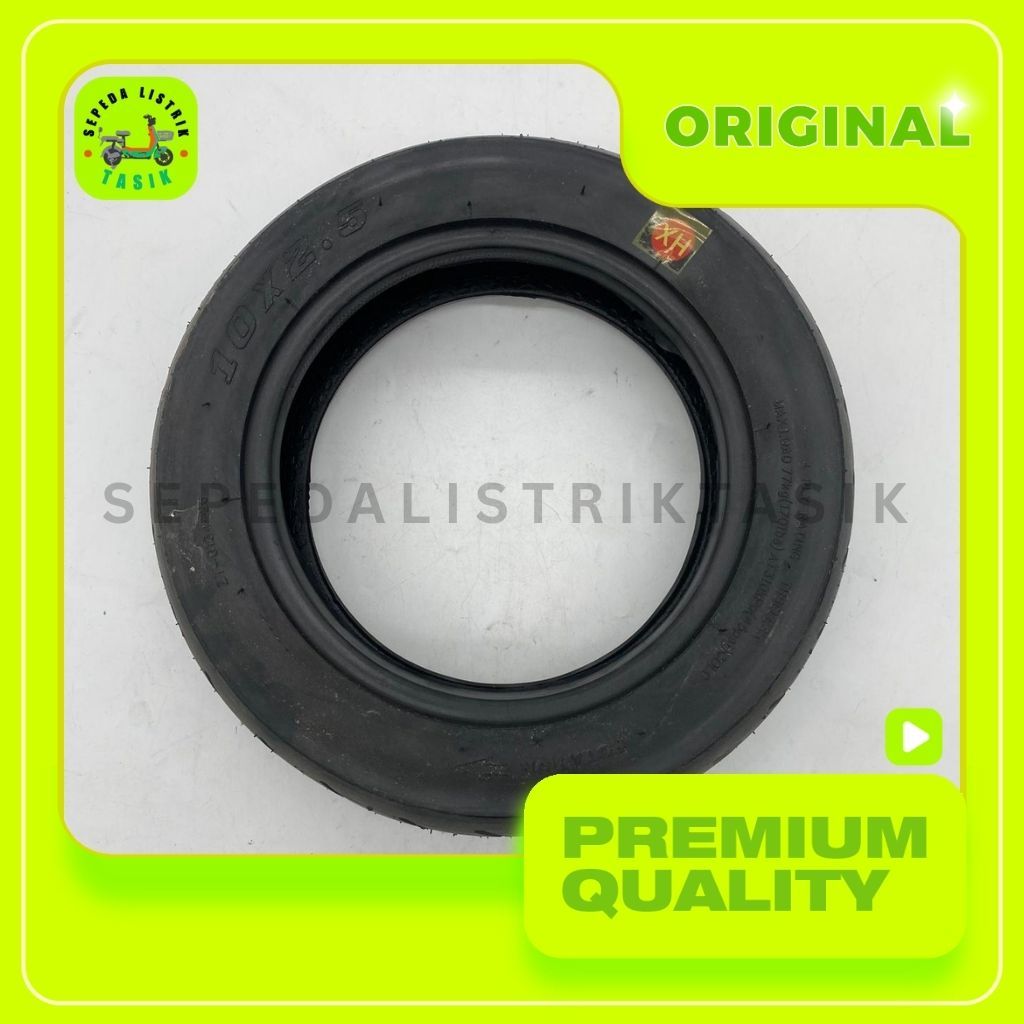 BAN SEPEDA LISTRIK EXOTIC ETHB SKUTER 10 x 2.5 - ORIGINAL 100% - SPAREPART SEPEDA LISTRIK