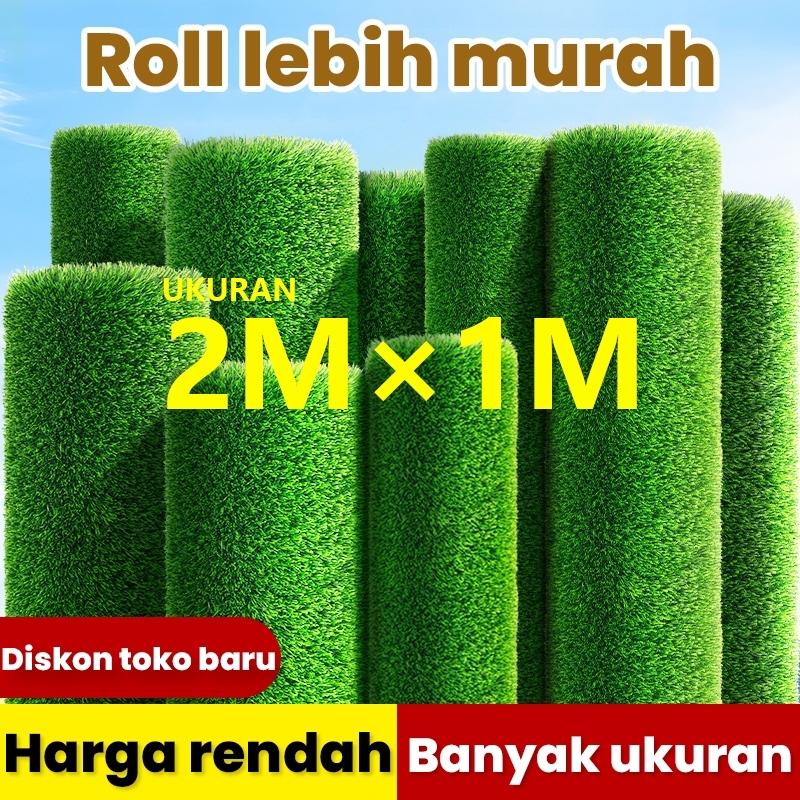 Karpet Rumput Sintetis Kualitas Tinggi 30mm – Karpet Rumput Palsu Drainase, Dekorasi Taman Aman untu
