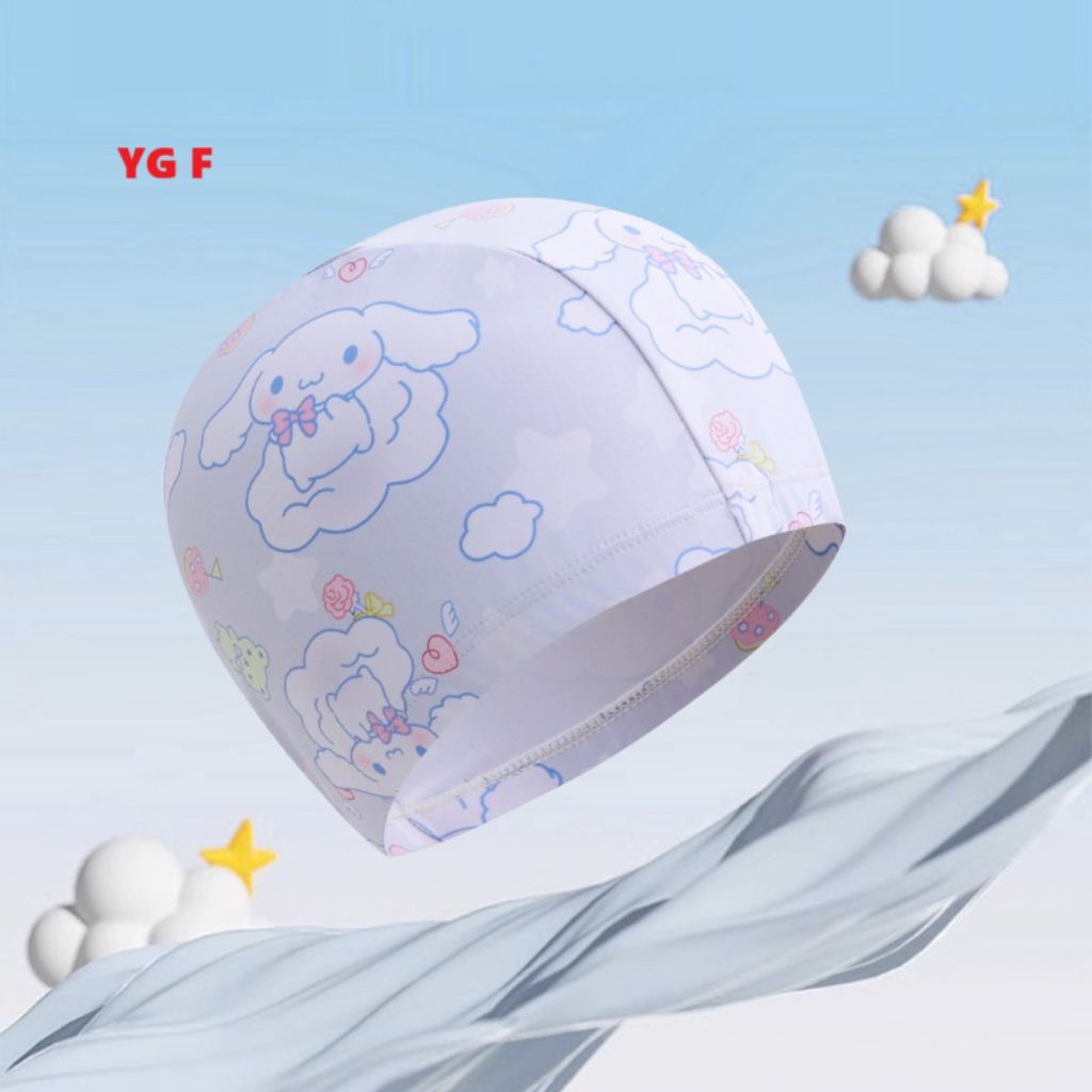 TOPI RENANG ANTI AIR/SWIMMING CAP/ TOPI RENANG ANAK-DEWASA /TOPI RENANG