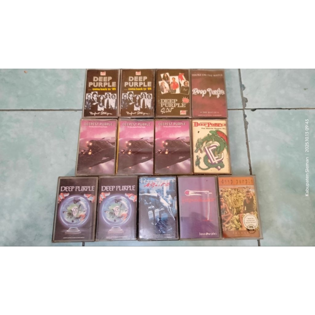 kaset Best Hard Rock Legend