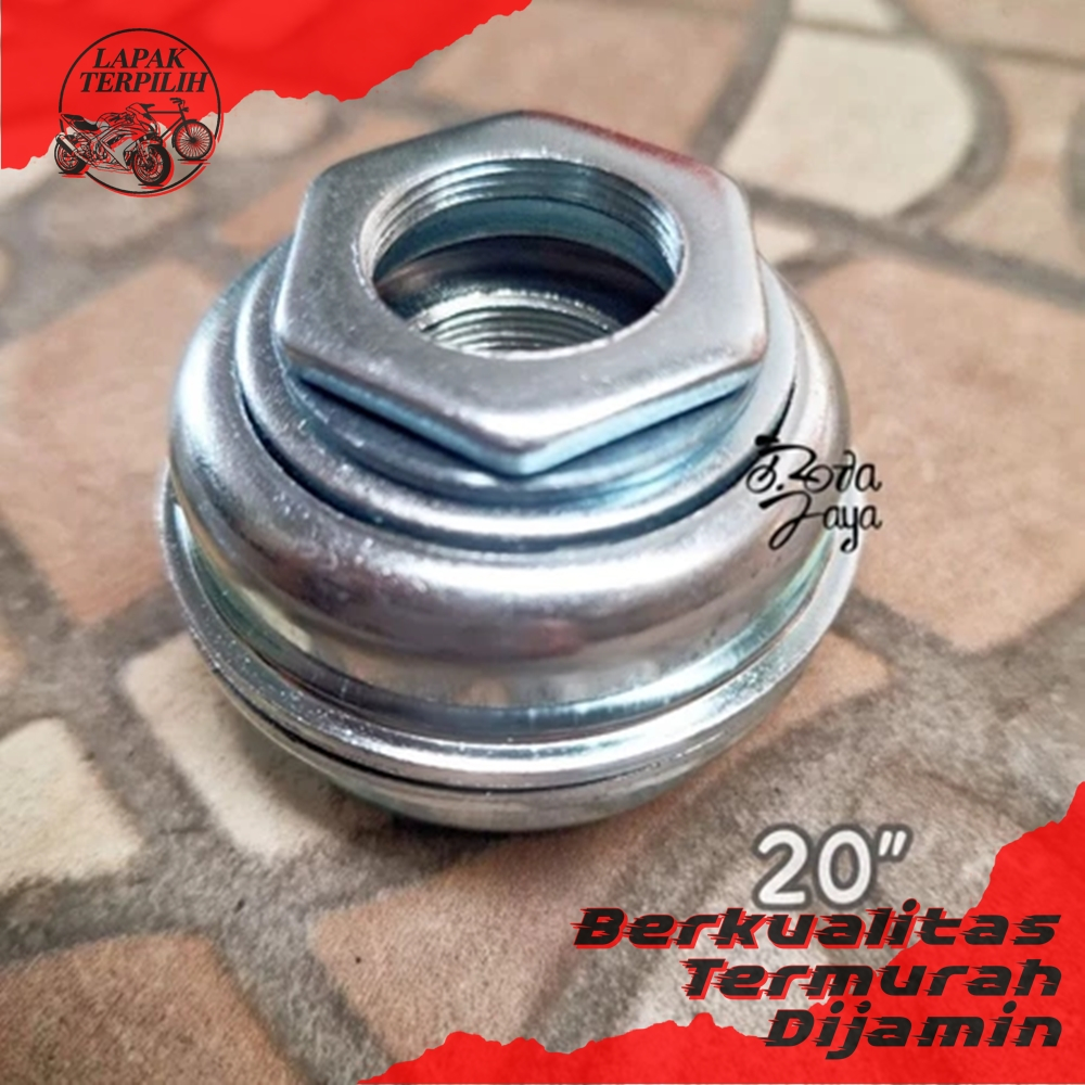 KOM GIR LANGSUNG BMX 20 16 BEARING CHROME SPAREPART SEPEDA TERMURAH