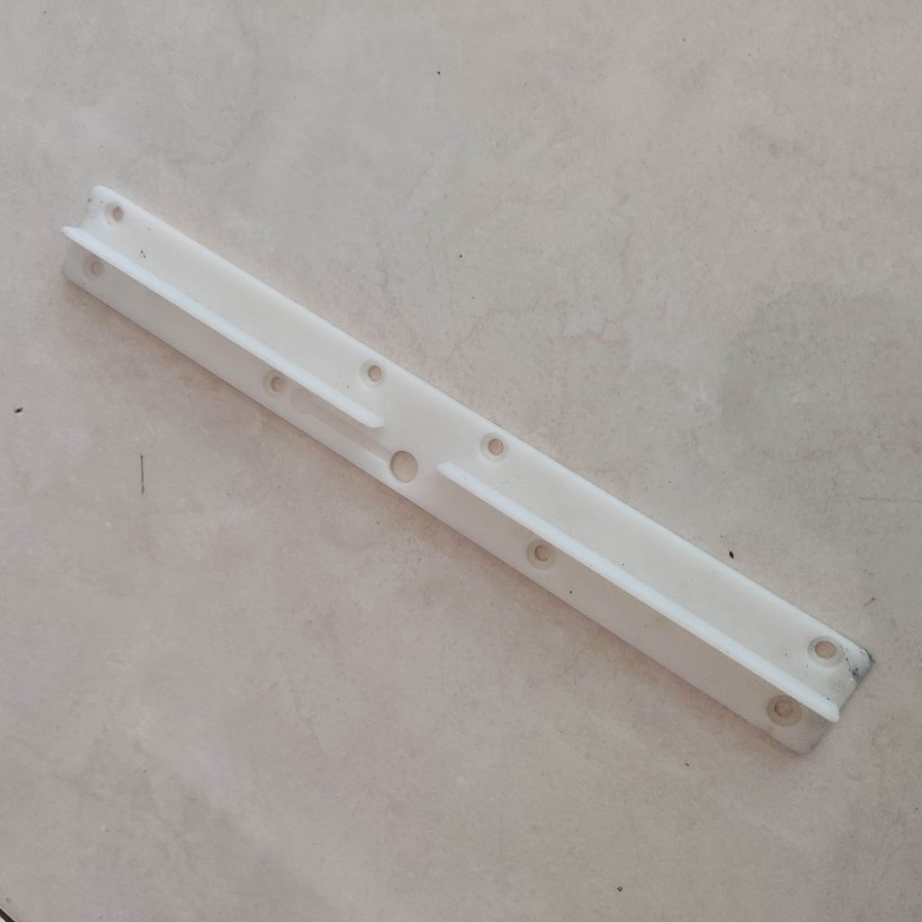 penggaris polos / mistar / jidar / rel kepala 9 jarum