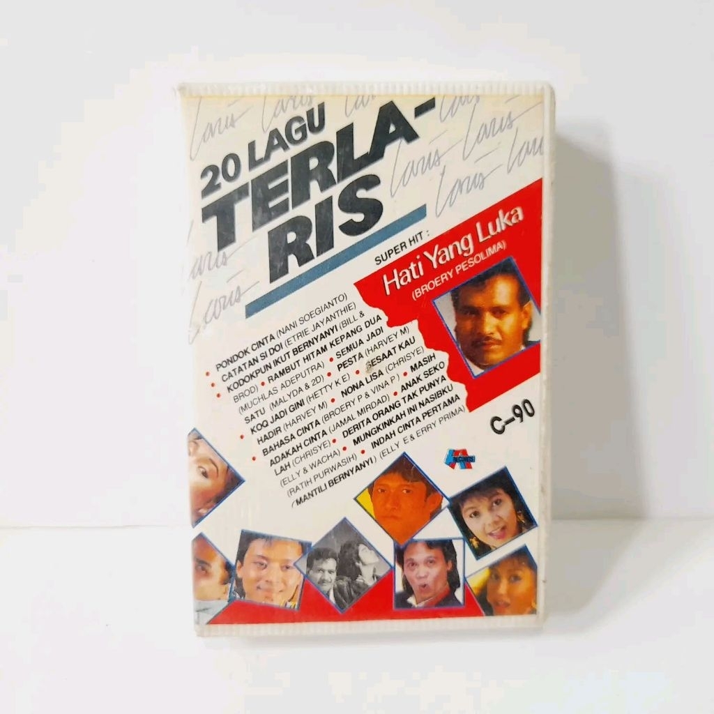 Kaset 20 Lagu Terlaris - Broery Pesulima VA