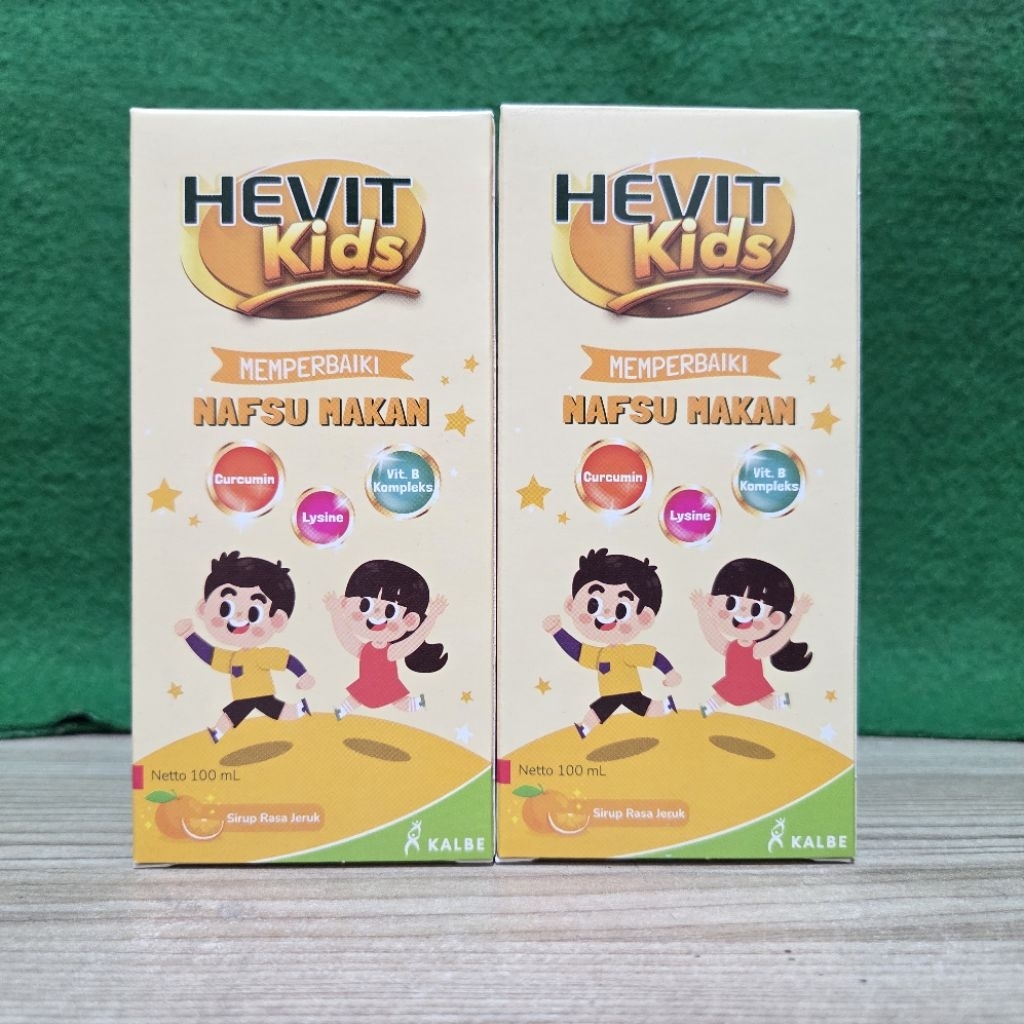 Hevit Kids Sirup suplemen nafsu makan anak