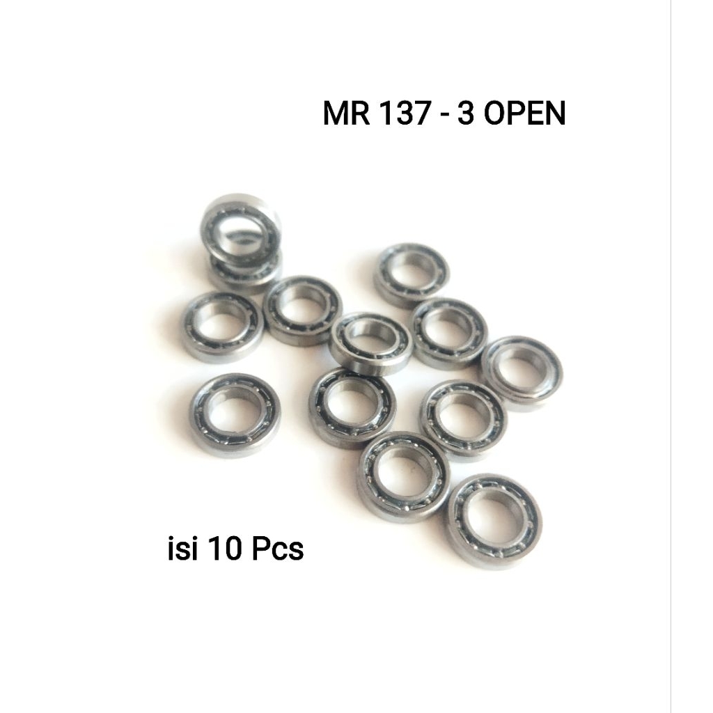 Bearing MR 137-3 open isi 10 pcs 7x13x3 open