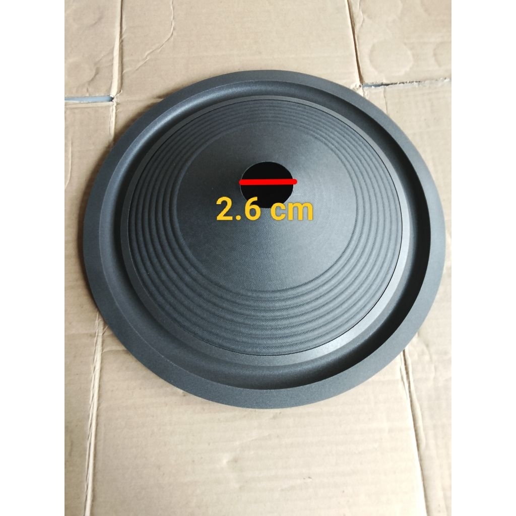 Daun speker 12 inch woper 12 inch woper lobang spol 2,6 cm