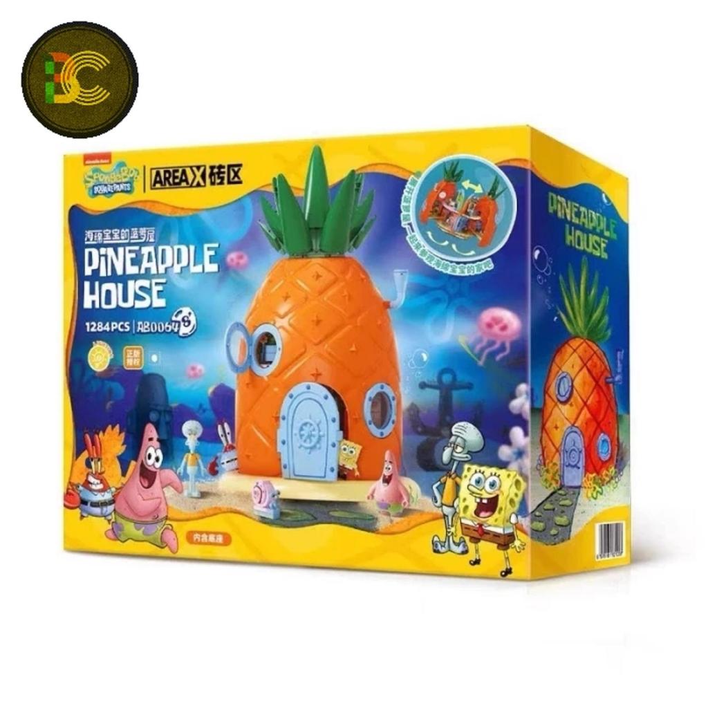 AREA-X AB0064 Bricks Spongebob's Pineapple House standart edition