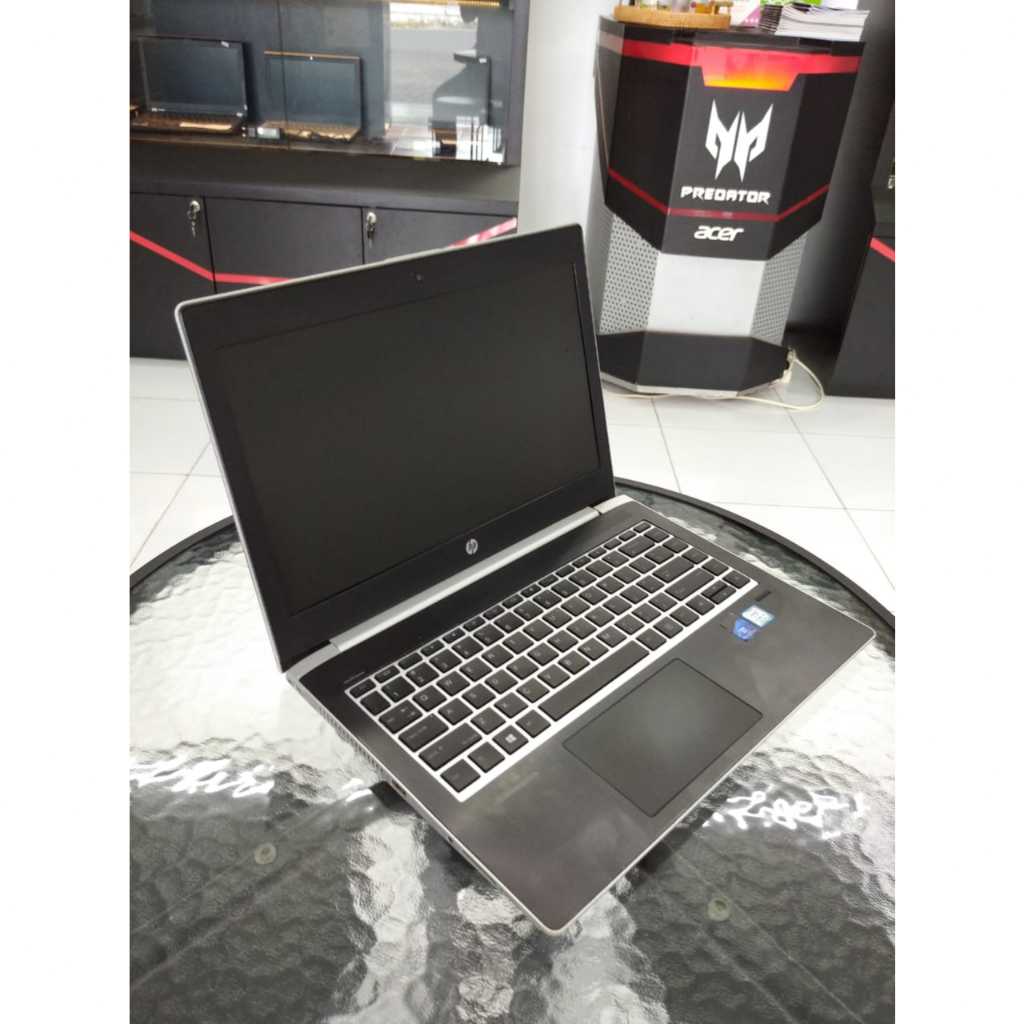 hp probook 430 g5 intel core i5 8th gen hitam mulus normal