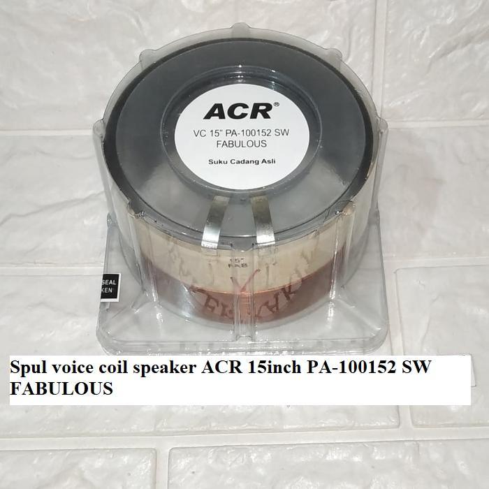 Spul voice coil speaker ACR 15inch PA-100152 SW FABULOUS
