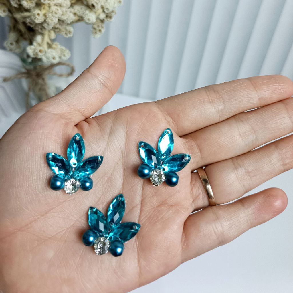 Payet Rangkai Instan / Payet Instan Cantik / Payet Leher / Payet Instan Hiasan Kebaya Dress Baju Gau