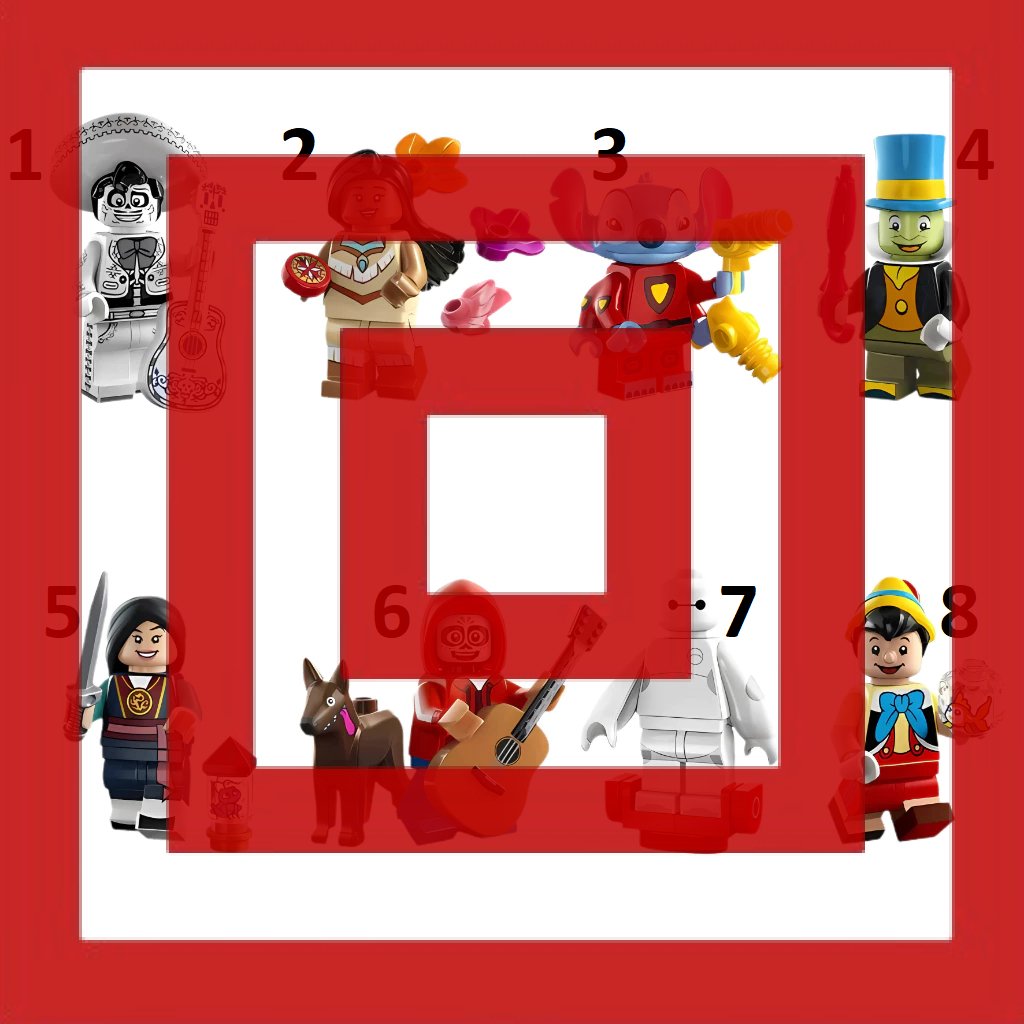 Disney Stitch Blue Ernesto Pocahontas Jiminy Cricket Mulan Miguel Rivera Baymax Pinocchio Coco Migue