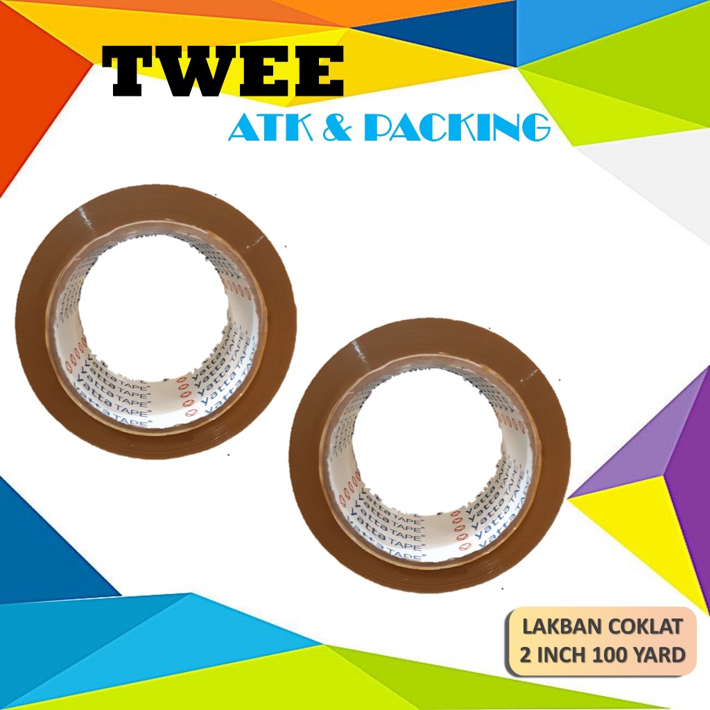 LAKBAN COKLAT 2 INCH 72 YARD / 90 YARD / 100 YARD (Setara Daimaru)