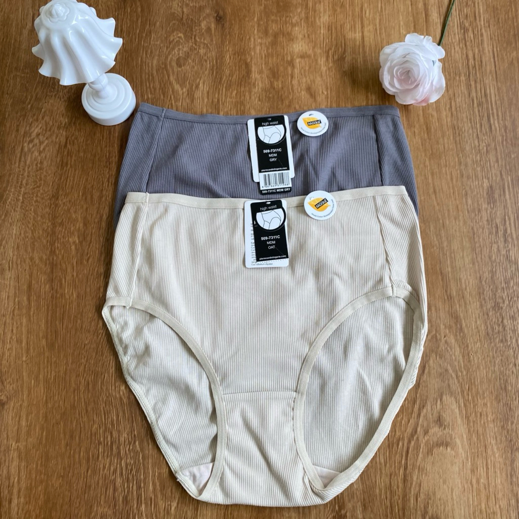 PIERRE CARDIN PANTY HIGH WAIST SIZE M PANTY MAXI BAHAN MODAL CATTON