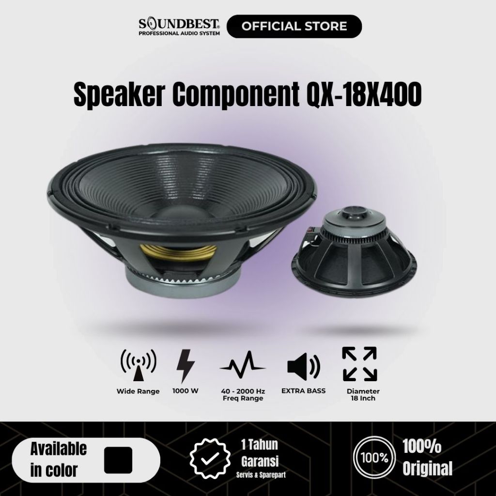 Soundbest speaker component QX - 18X400 Coil