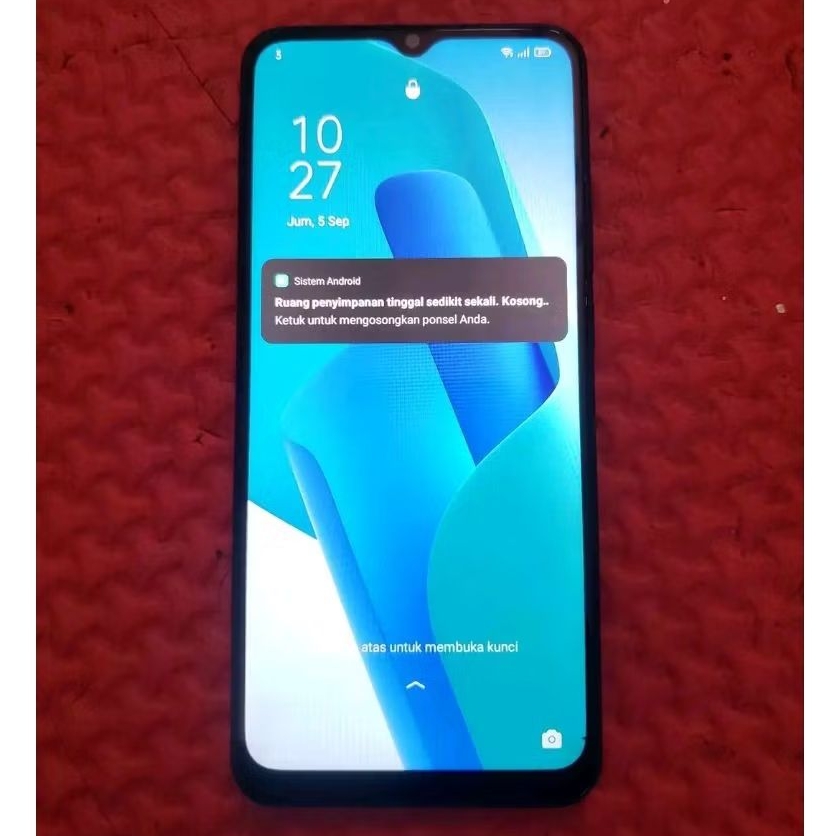 LCD Touchscreen Ori Asli Copotan Oppo A16e / A16k