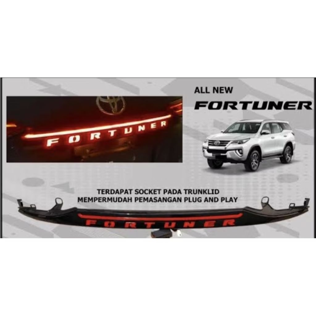 Trunklid Led All New Fortuner VRZ 2016 - 2023