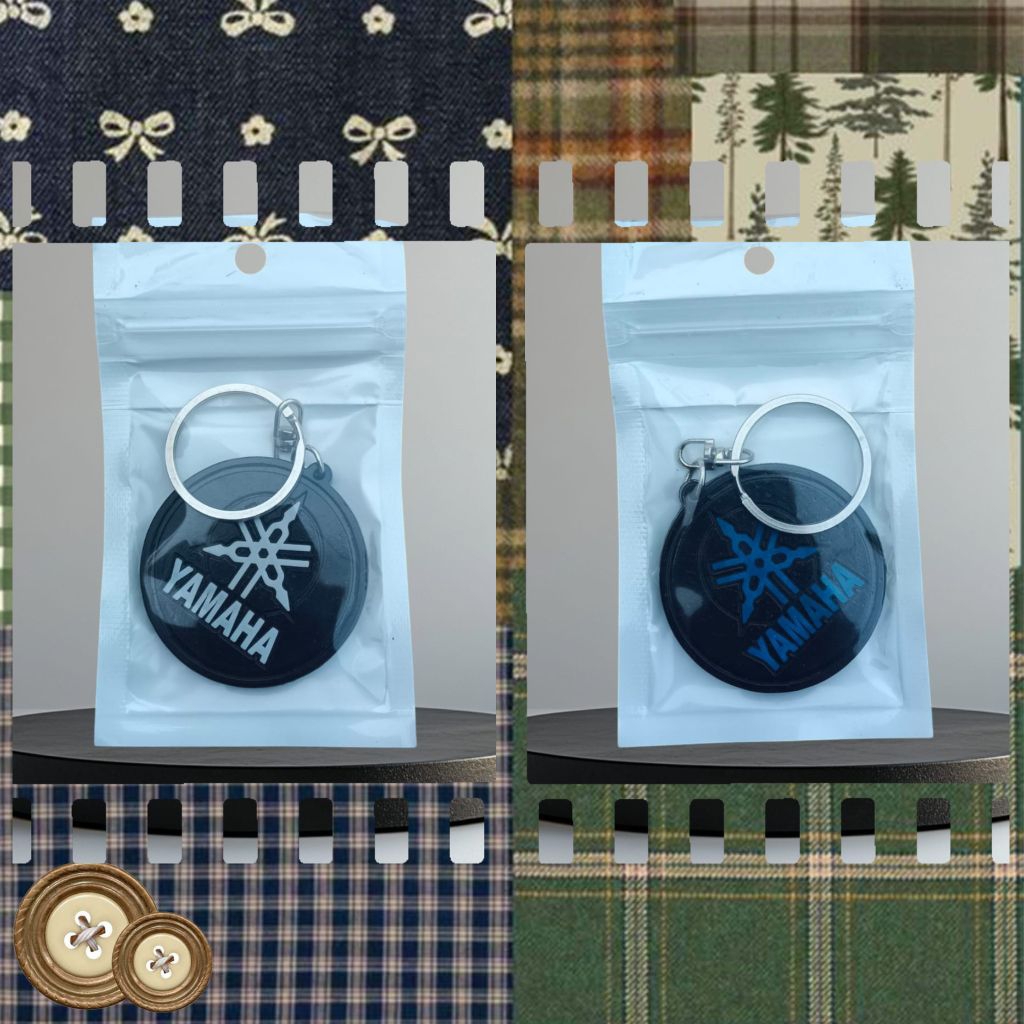 gantungan kunci karet gantungan kunci motor Yamaha