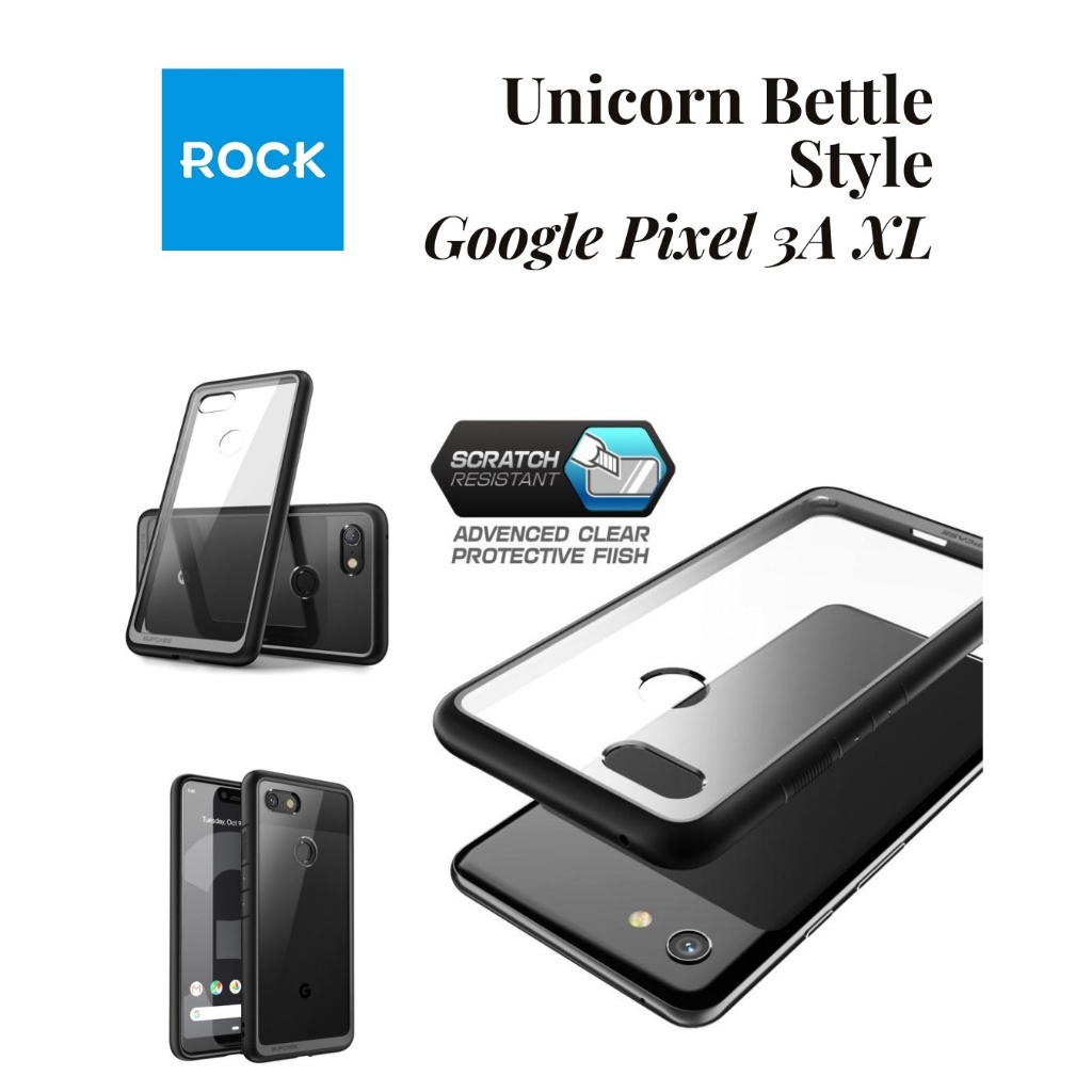 CASE PIXEL 3A XL SUPCASE UNICORN BEETLE STYLE CASE PIXEL 3A XL - BLACK