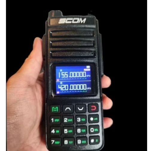 HT SCOM FC-20 PRO 10 WATT  TRIPLE BAND VHF-UHF