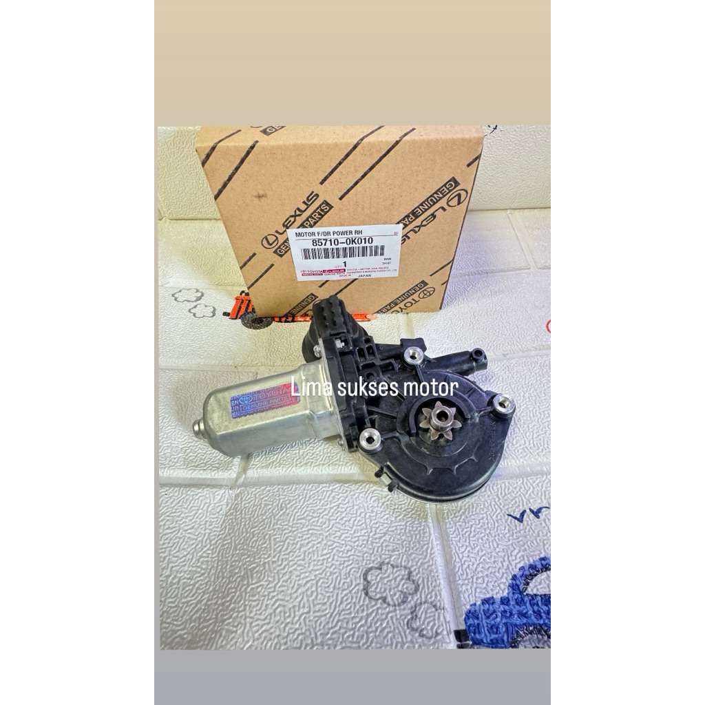 MOTOR POWER WINDOW FRONT DEPAN KANAN RH TOYOTA INNOVA INOVA HILUX FORTUNER MOTOR DINAMO POWER WINDOW