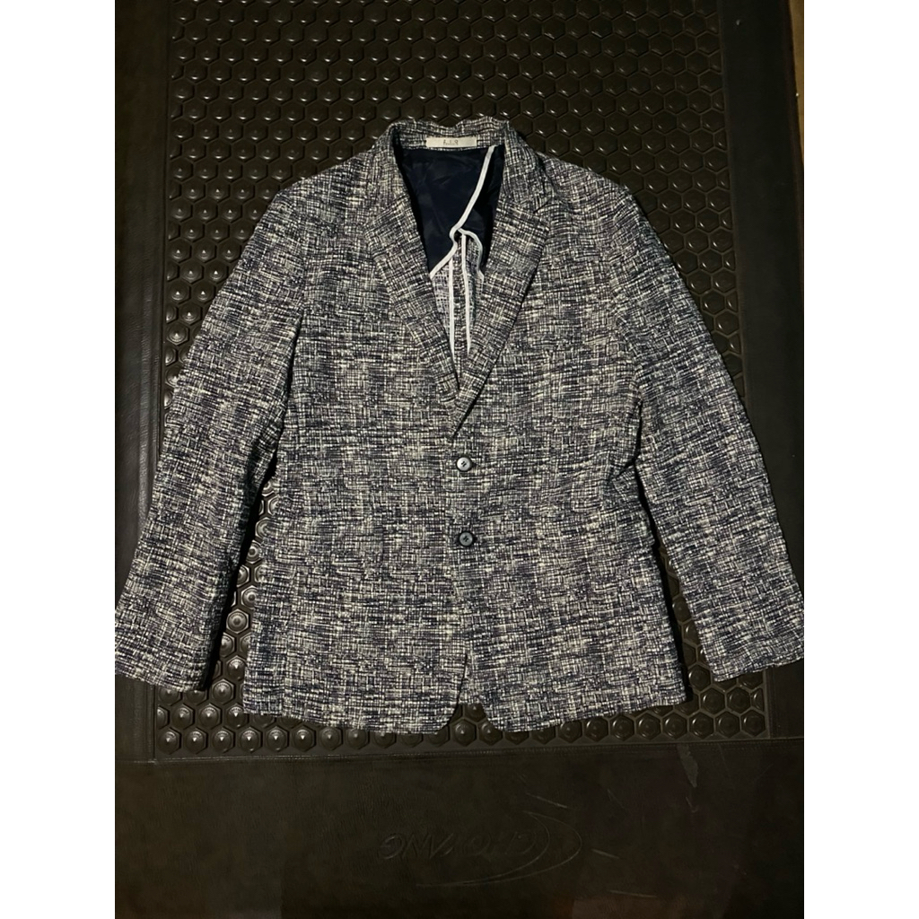 BLAZER JAS MEWAH RAJUT ABSTRAK merk ZIO SONGZIO BRANDED