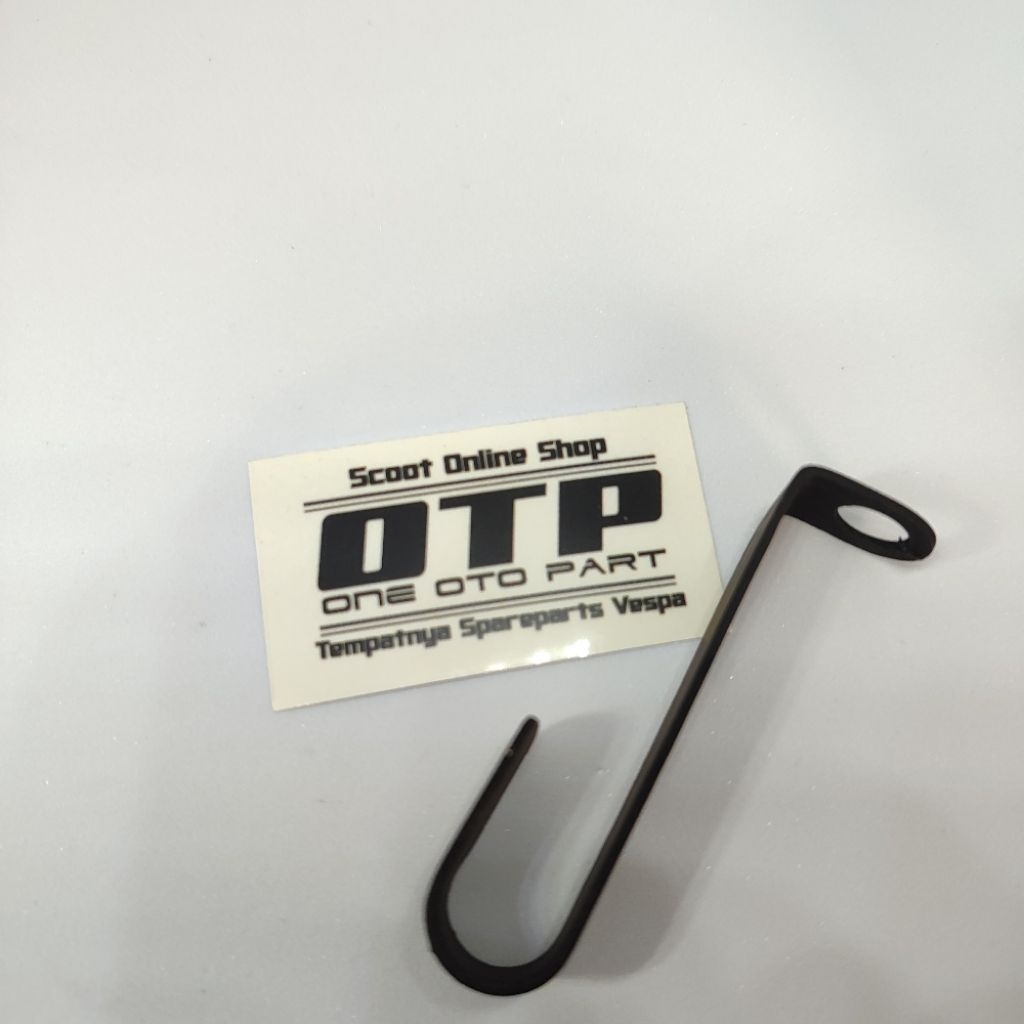 Klem Pengait Kabel Rem Belakang Vespa Matic