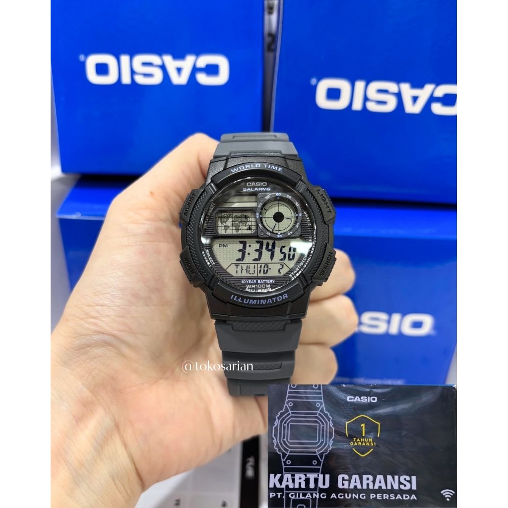 Jam Tangan Digital Casio AE-1000W Untuk Pria