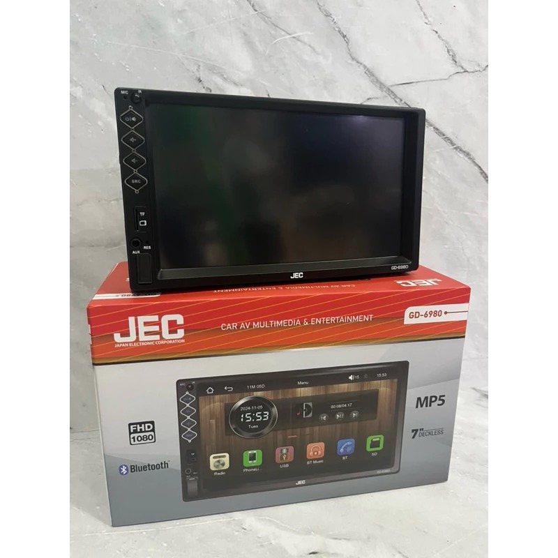 Deckless JEC GD-6980 MP5 Mirorlink Bluetooth / Head Unit Deckless JEC