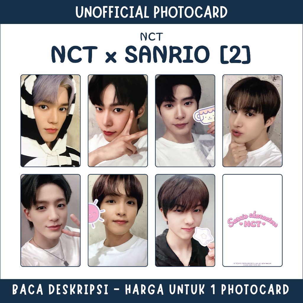 [UNOFFICIAL PHOTOCARD] NCT X SANRIO CHARACTERS [2]