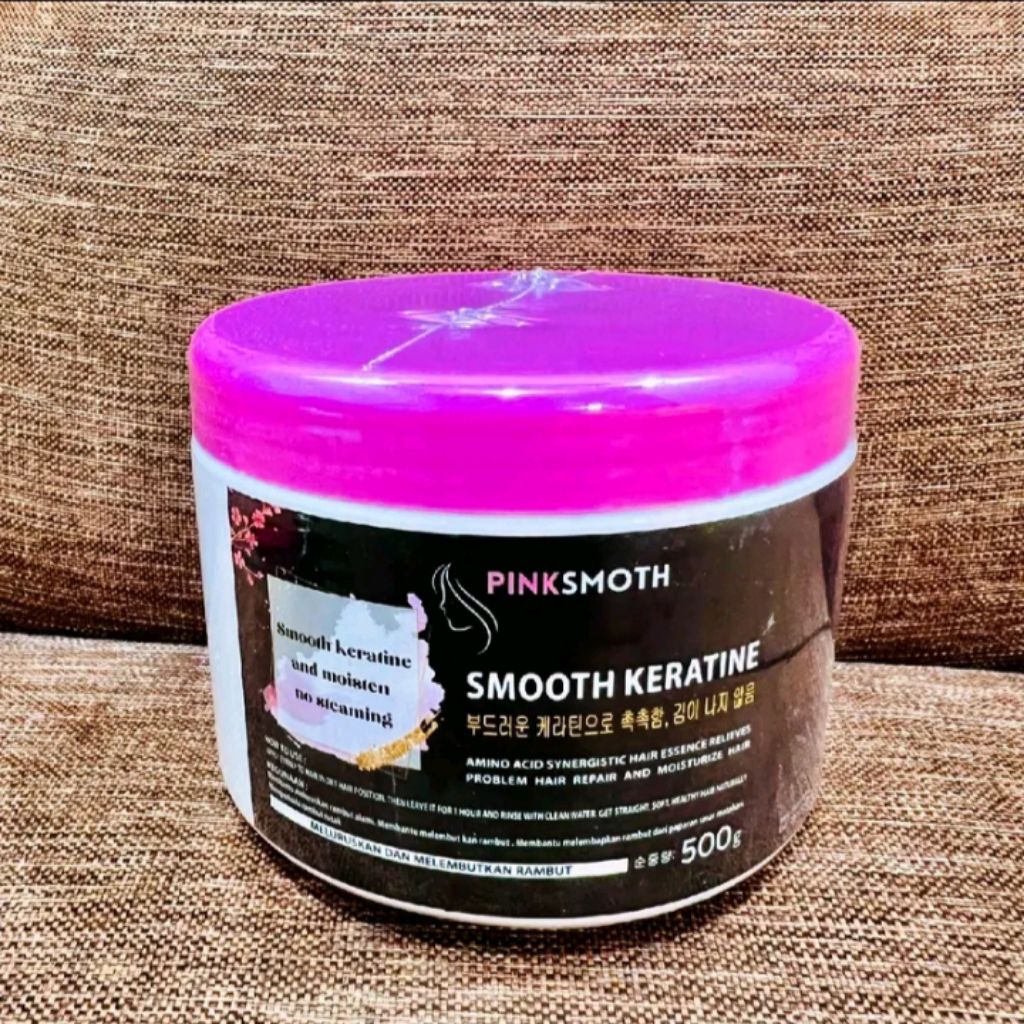 SMOOTH KERATINE..Membantu meluruskan rambut dan melembutkan rambut