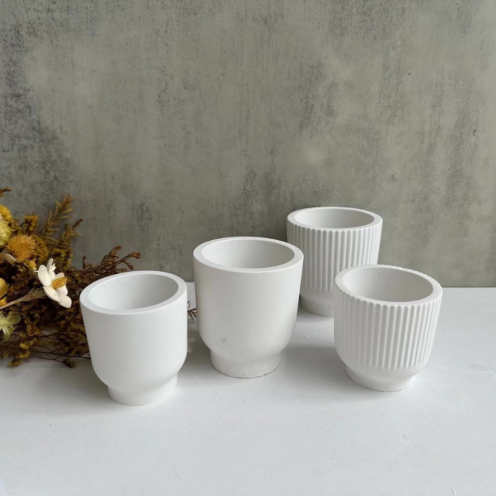 Malili | Cetakan Silikon | Cetakan Semen | Cetakan Resin | Cetakan Pot Polos dan Bergaris