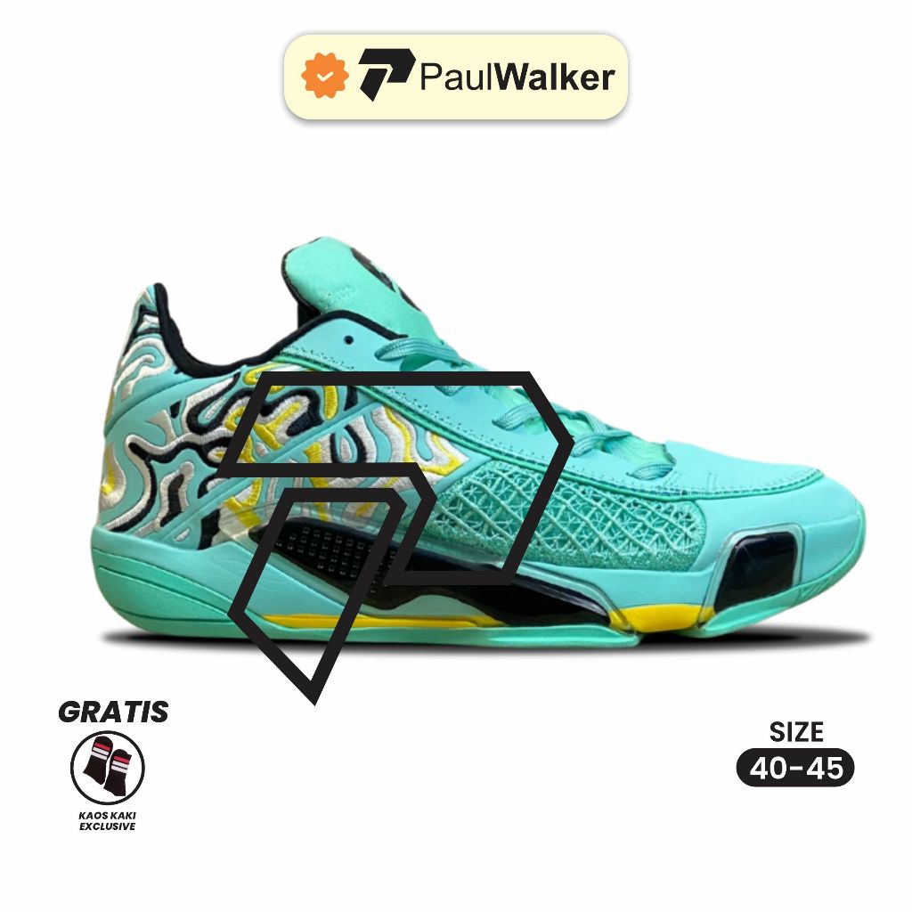 Sepatu Basket 4J 38 LOW (BNWB) Paul Walker ID