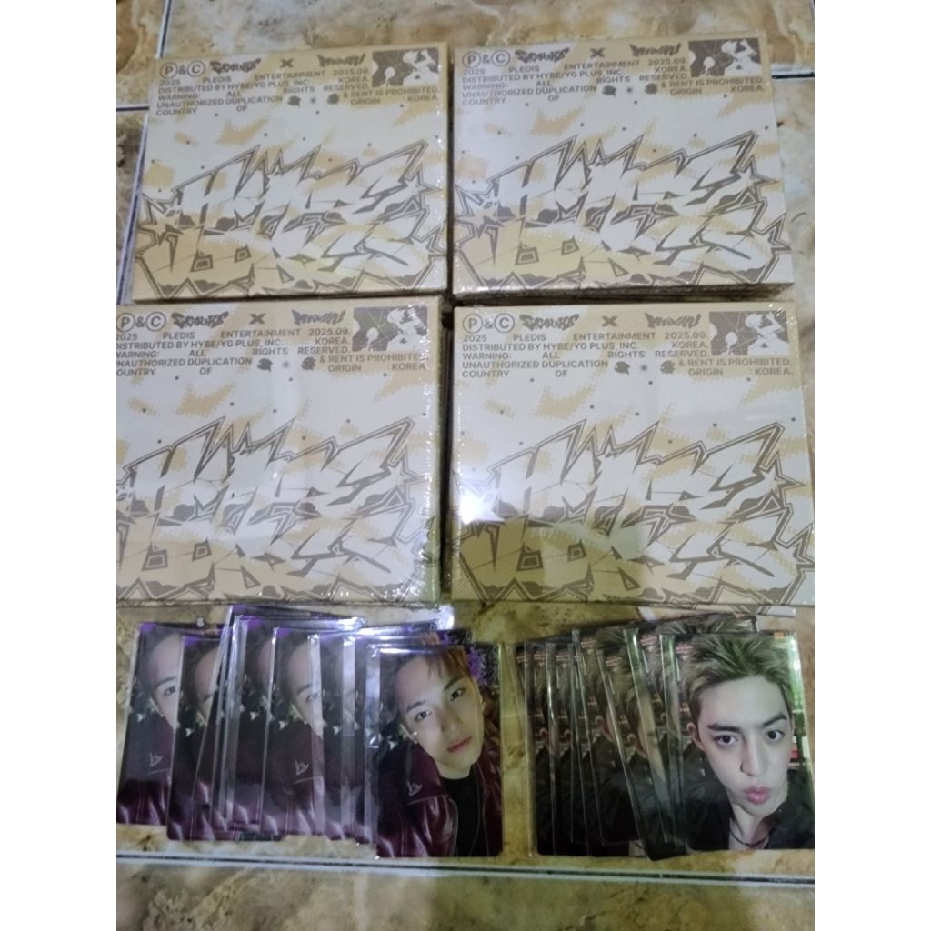 [READY STOCK] MINI ALBUM SEVENTEEN CxM HYPE VIBES COMPACT VER