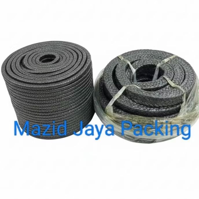 Gland Packing Asbestos Graphite 25mm x 25mm ( Gland Packing Steam Graphite )