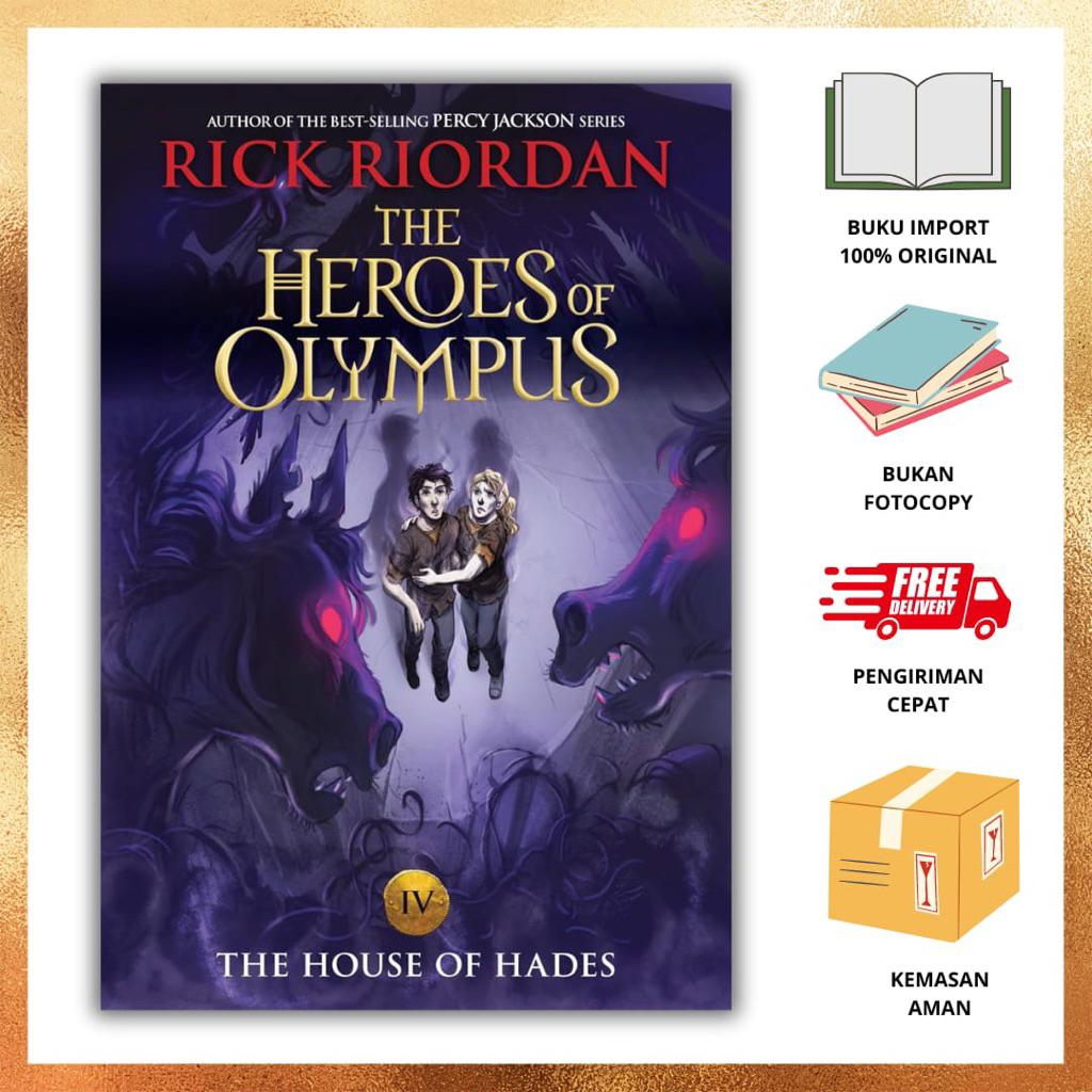 Heroes of Olympus 4: House of Hades- ISBN 9781368051712