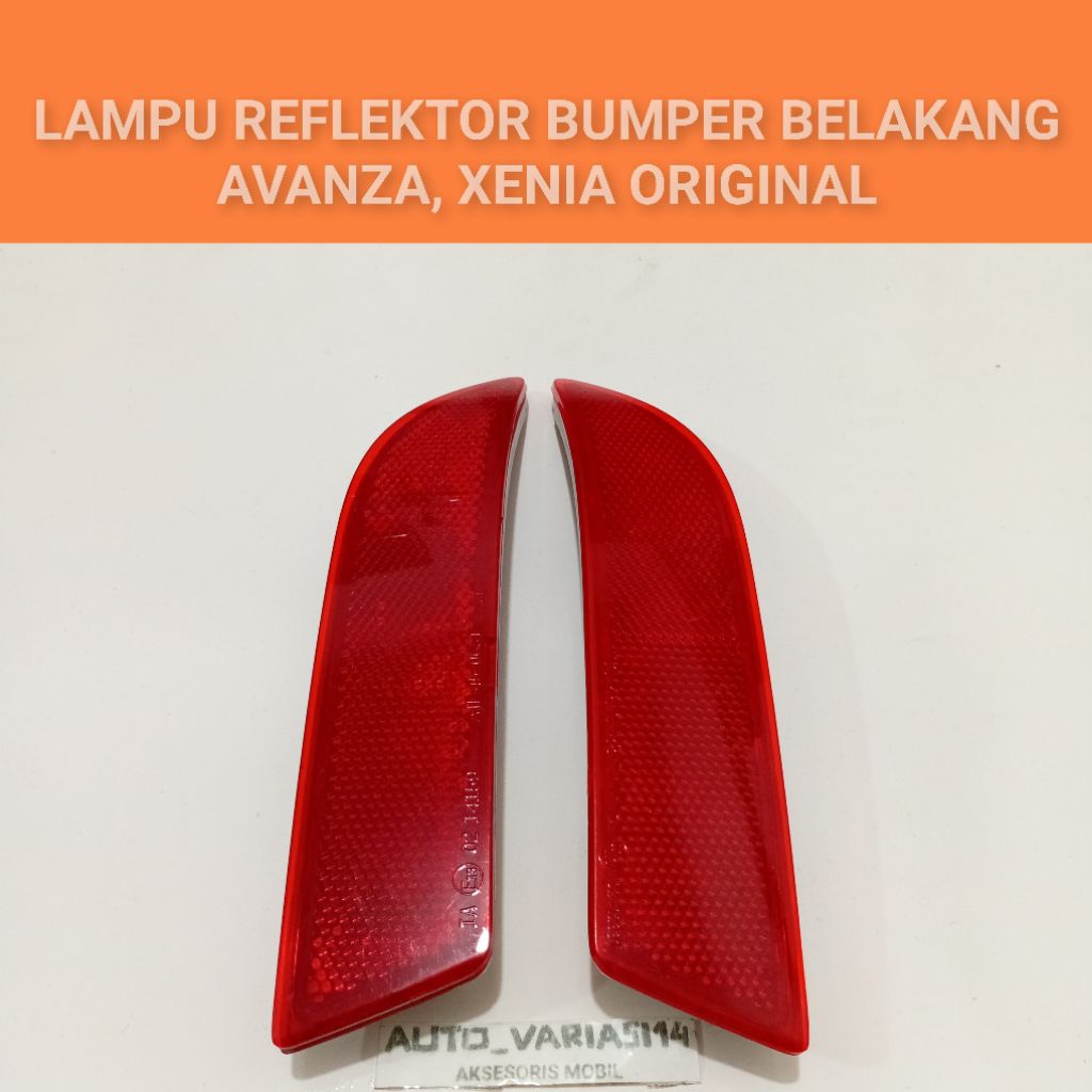 Lampu reflektor mata kucing bumper belakang Avanza, Xenia Original