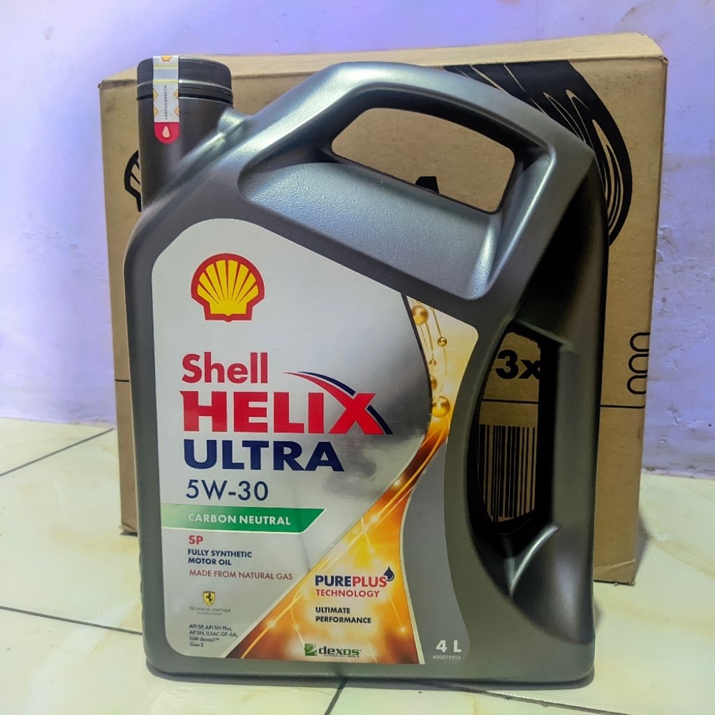 SHELL HELIX ULTRA 5W-30 KEMASAN 4LITER