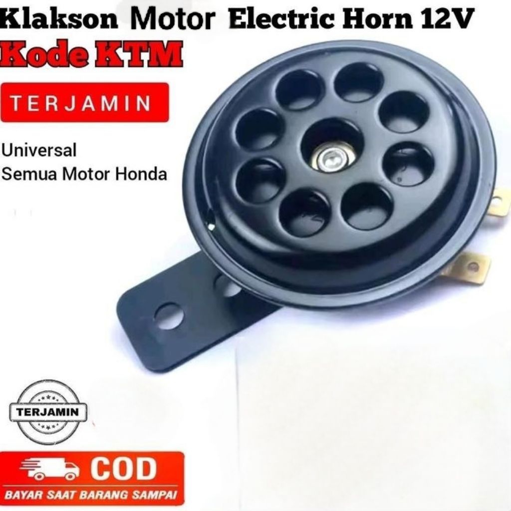 Klakson Bel-Bell Motor 12v Bebek / Matic KTM Mitsuba Universal Grand Supra Beat Vario