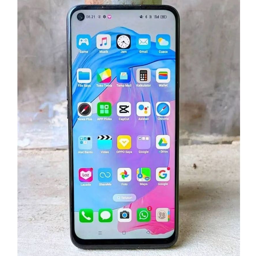 LCD Ori Asli Copotan Oppo A74 5G / A54 5G / A93 5G Fullset Touchscreen