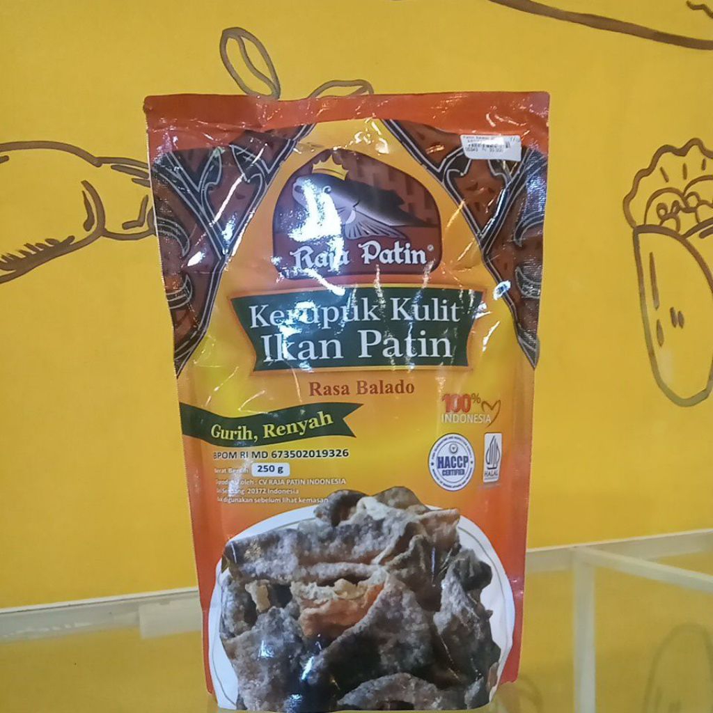 Kerupuk kulit Ikan Patin